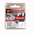 Kép 1/2 - Trabucco F1 Match mikro szakállas horog 15db