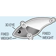 Kép 2/2 - Rapture Pro SL Vibe Crank S SO 50mm 14g wobbler