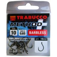 Trabucco Method Plus Feeder szakáll nélküli horog
