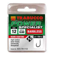 Trabucco Power Specialist szakáll nélküli horog 15 db