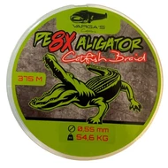 Varga's 8X Aligator Catfish braid 0,55 mm 375m