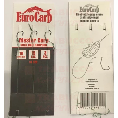 Eurocarp Feeder csaliszigonyos előke - Master Carp