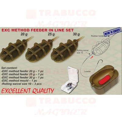 Extra Carp Method In Line feeder kosár szett