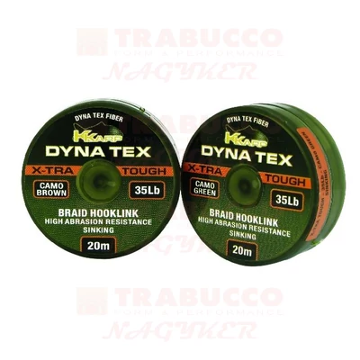 K-Karp Dyna Tex X-Tra Tough fonott előkezsinór