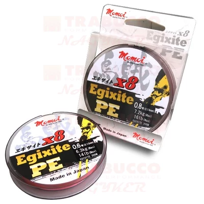 Momoi Egixite X8 Super PE lime zöld fonott zsinór
