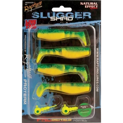 Rapture Slugger Shad plasztik csali szett