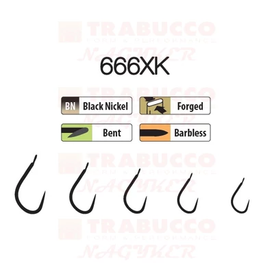 Trabucco XPS 666XK szakáll nélküli horog
