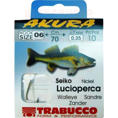 Trabucco Akura Zander előkötött horog