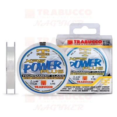 Trabucco T-Force XPS Power Plus 50m monofil előkezsinór