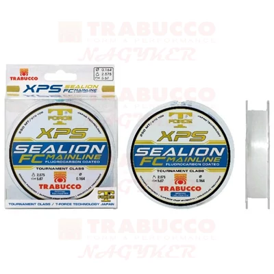 Trabucco T-Force XPS Sealion fluorocarbon coated 250m monofil hybrid zsinór