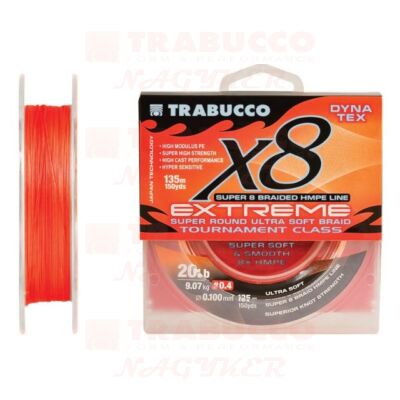 Trabucco Dyna-Tex X8 Extreme fonott zsinór