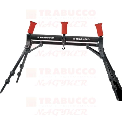Trabucco GNT Mega Black XXL görgős bottartó