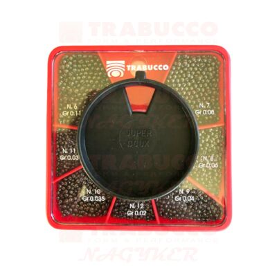 Trabucco GNT Match sörétólom készlet XL/Fine 12-06 (0,02-0,11g)