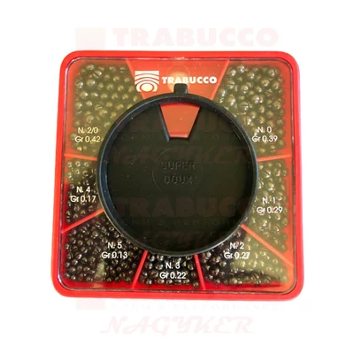 Trabucco GNT Match sörétólom készlet XL/Large 05-2/0 (0,13-0,42g)