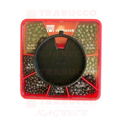 Trabucco GNT Match sörétólom készlet XL/Inglese 08-4/0 (0,06-0,64g)