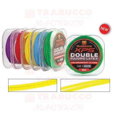 Trabucco Double Fluoro Latex dupla tömör rakósgumi