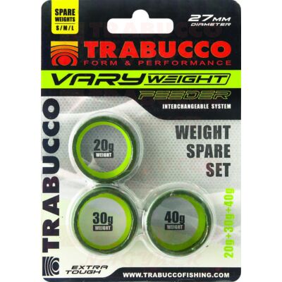 Trabucco Vary Weight Distance Cage Feeder (S,M,L) feeder kosár súly szett