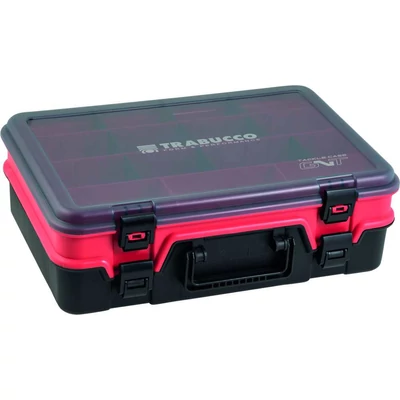 Trabucco GNT Tackle Case 39*27*13cm, szerélekes doboz