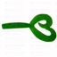 Rapture Twin Grub 9cm green lime 10 db plasztik csali