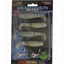 Rapture Slugger Shad Set 75glowing 4+2 db/csg, műcsali szett