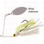 Rapture Sharp Spin Single Willow 7 g White Chartreuse